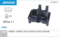 Janmor ZüNdspule JM5060 FüR Fiesta Ford B5Y Mondeo B4Y BWY 3 Turnier 5 16V ST150