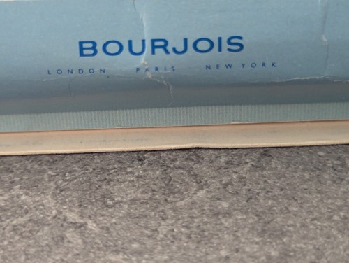 Juego de talco, cubo de baño y jabón vintage Bourjois noche en París - trío raro - Imagen 14 de 24