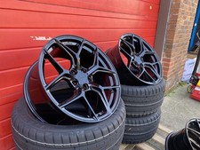 ALUWERKS XT2 CONCAVE 19" Black Wheels & New Tyres BMW 5 Series F10 6 Series F12