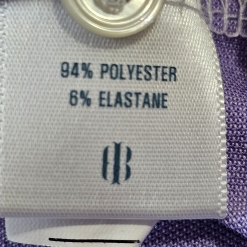 Polo Holderness & Bourne Graham Riviera violet col aquidneck club homme XXL - Photo 6/7
