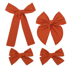 3 Styles Hair Bow Clips for Little Girls Toddler Baby Mom Women Hair Barrettes A