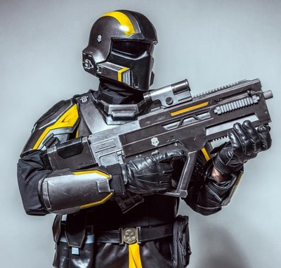 Helldivers 2 B-01 Tactical Armor Set Life Size | 3D Cosplay Prop DIY Kit Rüstung