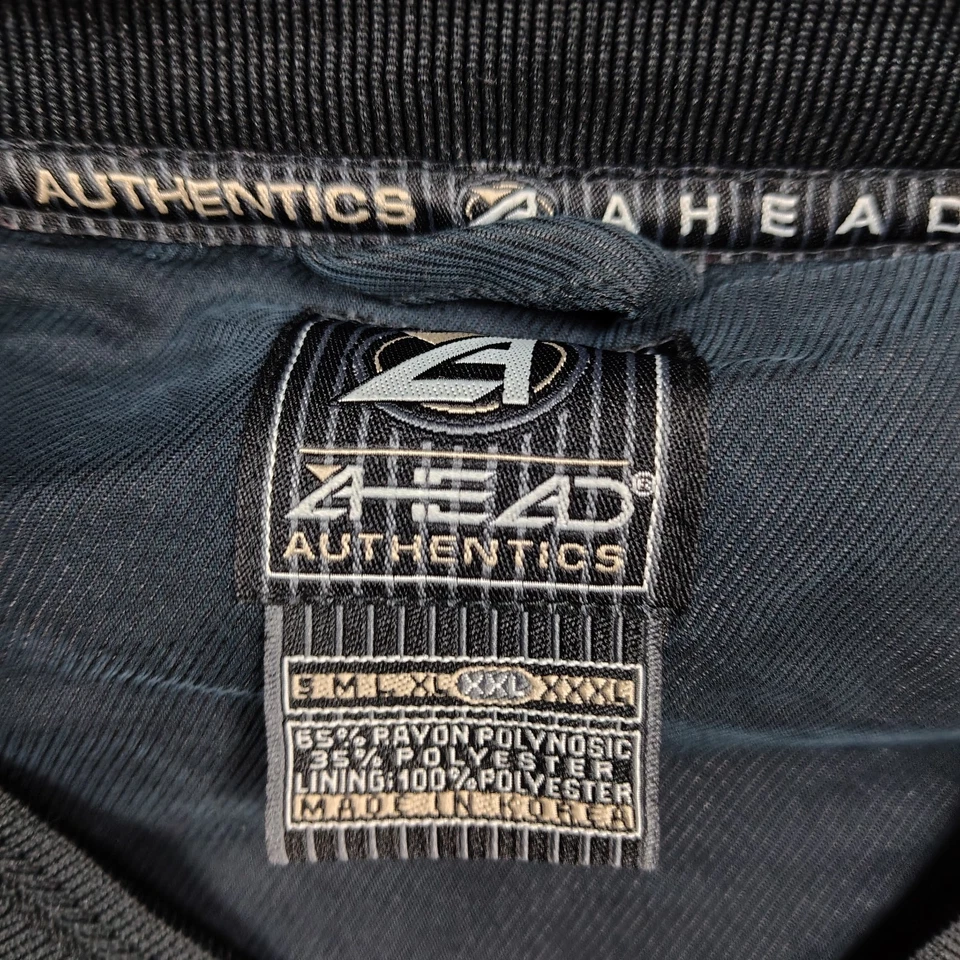 Vintage AHEAD AUTHENTICS Golf Pullover Men 2XL Black Windbreaker Insulated - Image 3 of 4