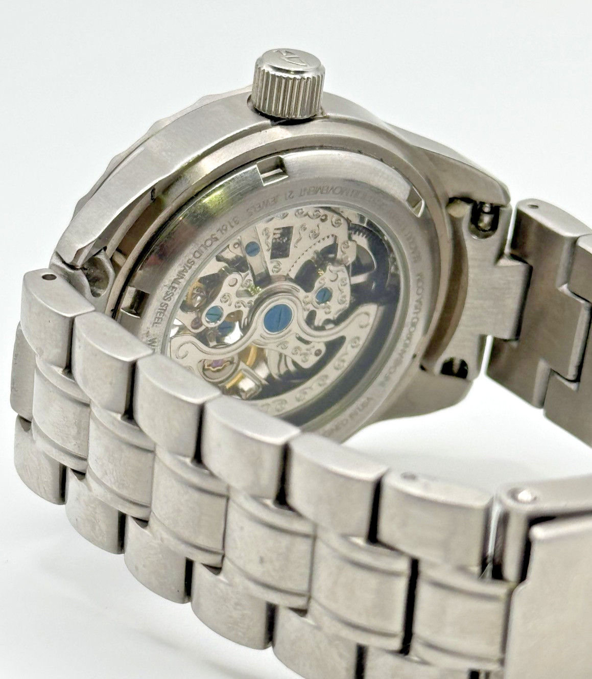 Android AD607 Automatic Skeleton Watch – Seagull … - image 5