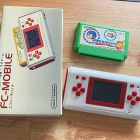 Famicom Compatible FC-MOBILE Console with Rockman 3 Bonus Tested Japan Retro
