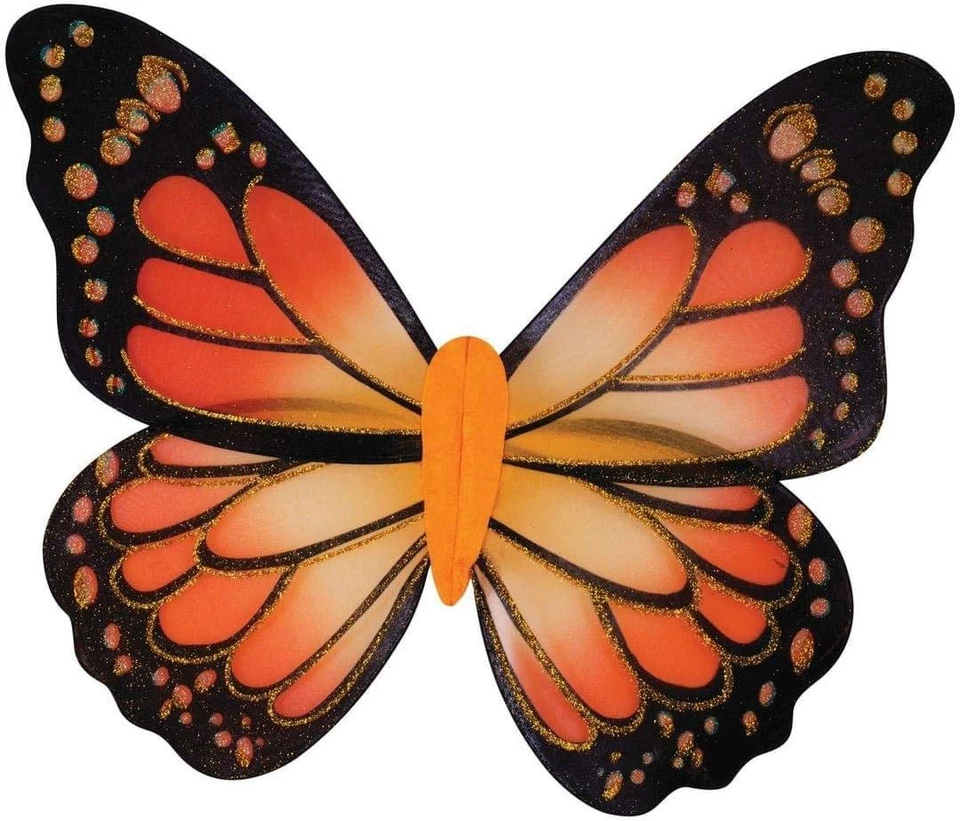 Monarch Butterfly Wings theatrical stage costume dance accessory zoo school fun - Image 2 of 4