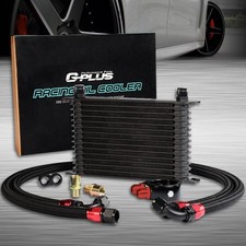 Universal 15 Row AN10-10AN Aluminum Engine Transmission Oil Cooler Hose End Kit