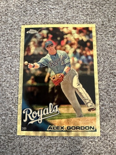 2010 Topps Chrome Alex Gordon Superfractor 1/1 Kansas City Royals 3xAS 8xGG READ