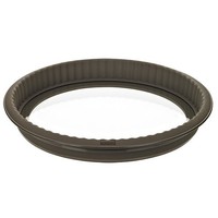 Lurch Flexiform Quiche 26Cm Mit Glasboden Braun