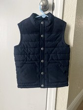 Gymboree Boys Navy Blue 4T-5T Puff Vest with Pockets