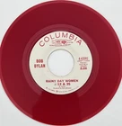 BOB DYLAN "Rainy Day Women" 45 Columbia PROMO Red Wax VG++ HEAR