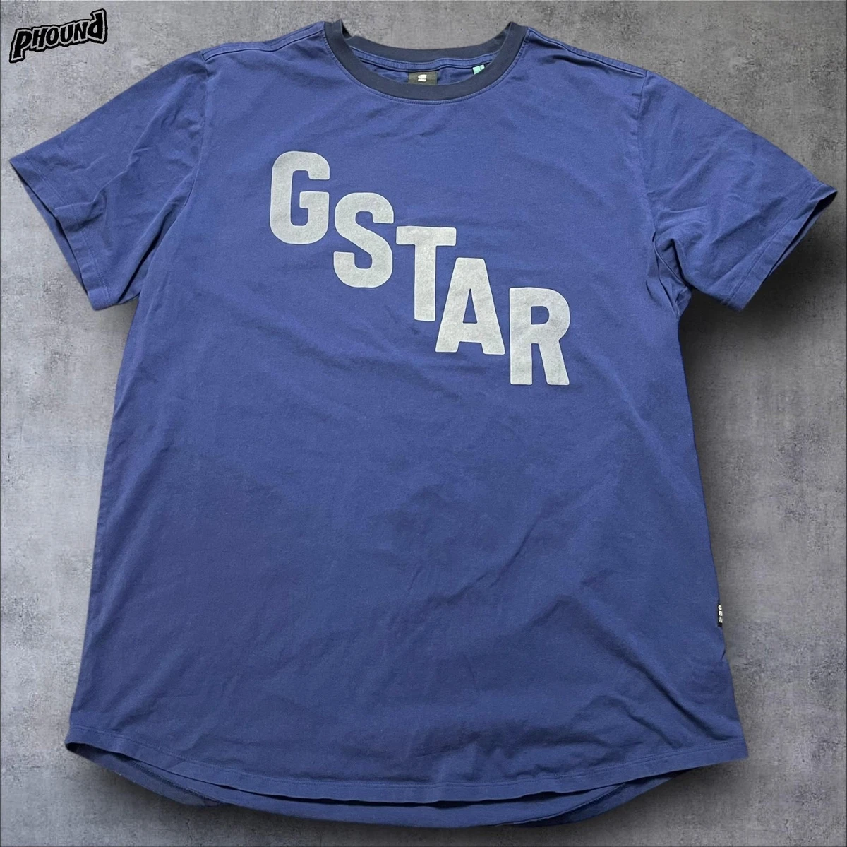 G-Star T-Shirt Uomo Con Stampa Cartoon - Modello Loose R T, Vestibilità Comoda, Colori Vari