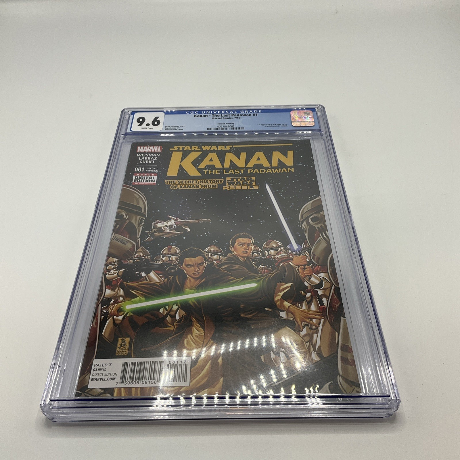 Kanan: Last Padawan #1 (2nd Printing) Value - GoCollect