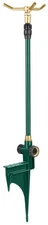 Orbit 56772 3-Arm Aluminum Rotating Sprinkler On Telescoping Step Spike