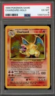 Pokemon Charizard Base Set Unlimited Holo Rare #4 PSA 6