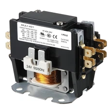 Contactor de Aire Acondicionado 24V 1 Polo 40A Certificado UL para HVAC y Bomba