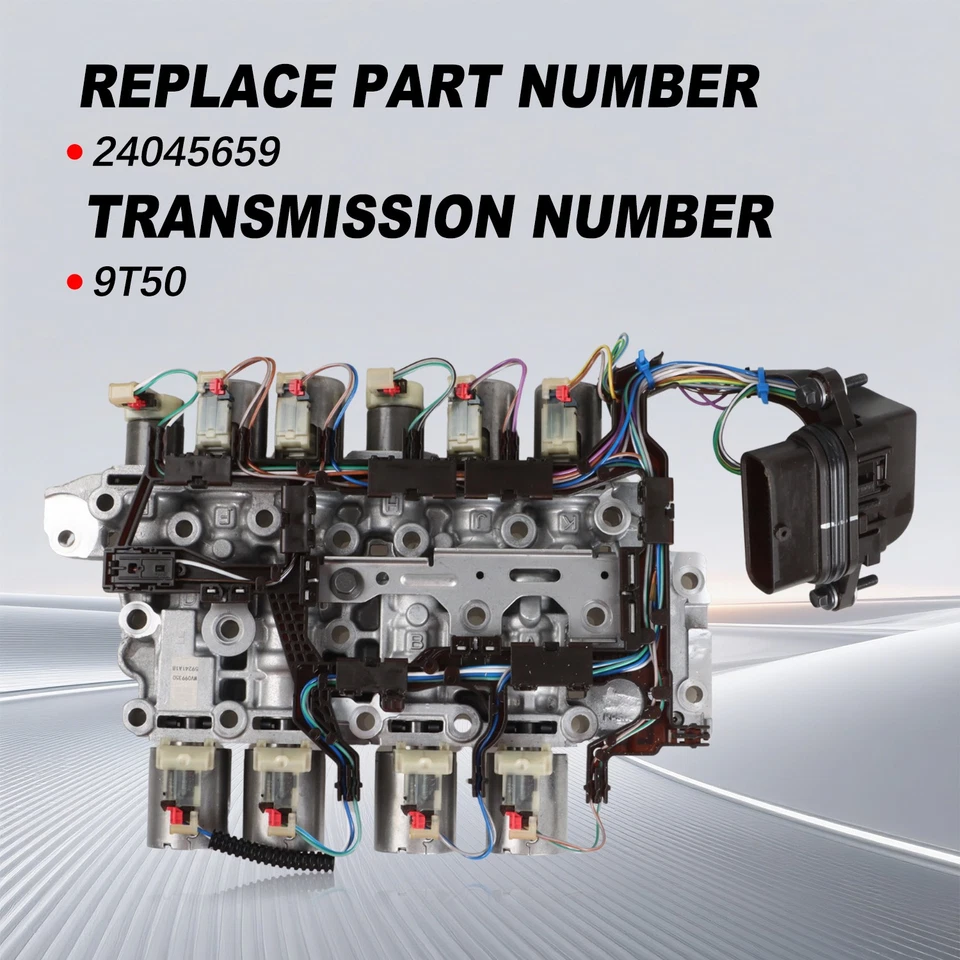 9T50 Solenoid Block Assembly with Solenoids For 2020-2022 GMC Acadia Terrain	 - Image 4 of 4