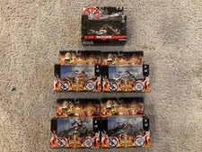 Lot Of 5 El Diablo Coast Soft Tail 1:18 Scale Motorcycle Model