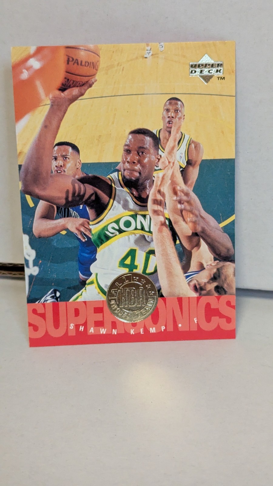 1995-96 Upper Deck Shawn Kemp Electric Court #172