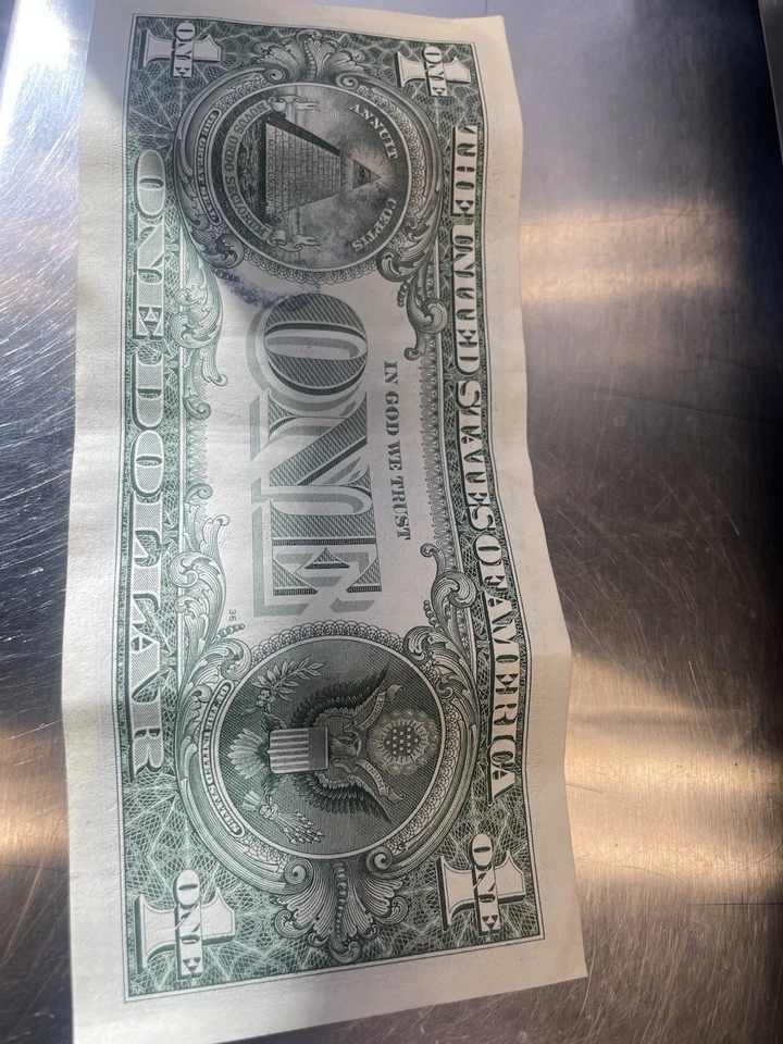 Turning Point 🇺🇸 Charlie Kirk Hand Signed Dollar Washington State - Image 4 of 4