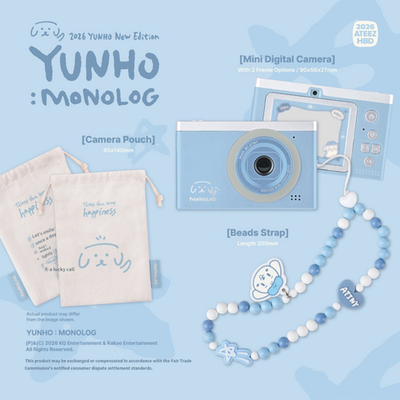 ATEEZ YUNHO 2026 Birthday MD Kit Official HBD Set Photocard KPOP
