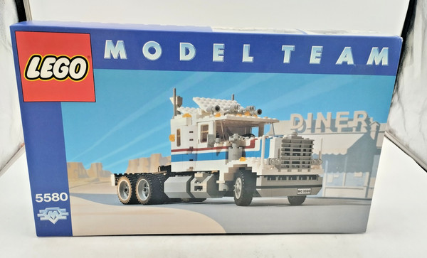 Lego 5580 Highway Rig Misb Neu Sealed Good Model Team 90S Vintage 5571 5590-image