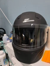 ZAMP FSA-2 Snell SA2010 Auto Racing Full Face Helmet Size Medium Black