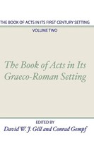 David W. J. Gill (U. A.) | Book Of Acts In Its First Century Setting | Buch