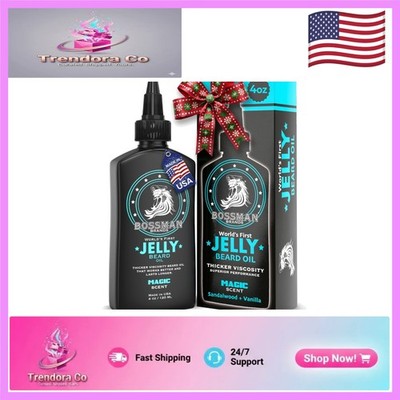 4oz Jelly Beard Oil   Conditioning Magic Scent with Natural Ingredients