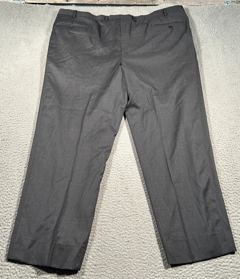 Pantalones de vestir Loro Piana para hombre 44x28 gris super 100 pantalones de lana informales de negocios Foto 2 de 4