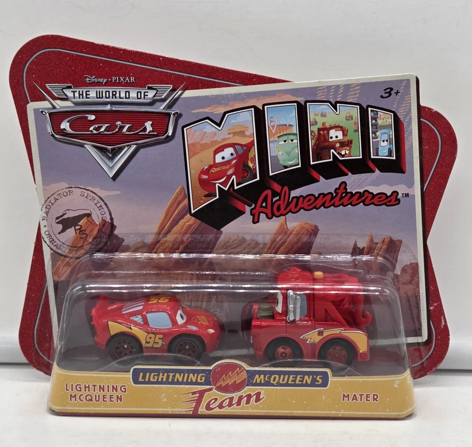 Disney Pixar World of CARS Mini Aventuras Rayo McQueen's Team ¡MACK HAULER! Foto 2 de 4