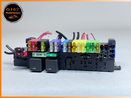 03-12 Mercedes R230 SL500 SL55 AMG Rear SAM Fuse Box Relay Module OEM - Imagen 3 de 18