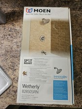 Moen Wetherly 82850SRN Posi-Temp Tub And Shower Faucet Brushed Nickel New In Box