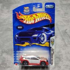 Hot Wheels 2003 First Editions Flight 03 White Red Flames Car 031/42 56381 New