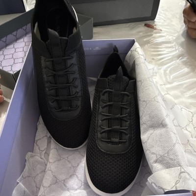 PC Mesh Bungee CH4494 Men's Black Mesh Bungee Casual Sneakers Size 7.5 2E