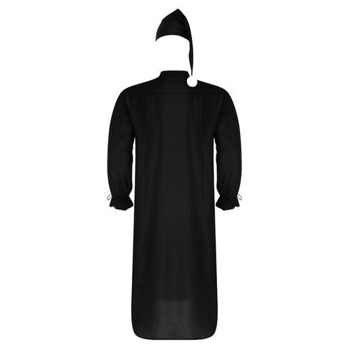 Pigiama da notte uomo abiti camicie da notte camicia da notte pigiama arabo pigiama a quadri - Foto 17 di 31