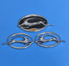 1994-2009 Chevrolet Impala Pair Side Pillar Rear Emblem Badge Symbol Oem Set