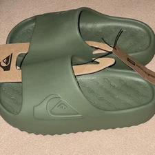 Quiksilver Men's  Cloudbreak  Slides Beach Summer Camping Men size2/Youth size2 
