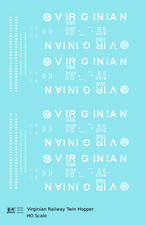K4 HO Scale Decals Virginian Ribbed Twin Hopper White