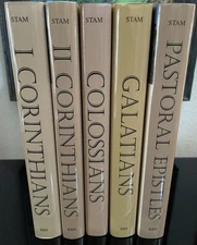 Berean Bible Society Commentaries by Cornelius R Stam Lot of 5 Hardcovers VGC+