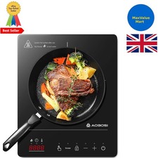 Travel-Friendly Aobosi Induction Hob - Efficient Cooking with Child Lock Feature