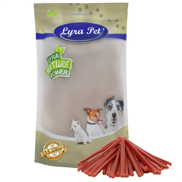 1 Kg Entenbruststreifen Kausnack Hundefutter Kauartikel Fettarm Lyra Pet®-image