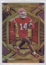 2021 Panini Gold Standard Rookies Rose Gold 19/25 Cornell Powell #139 1z6
