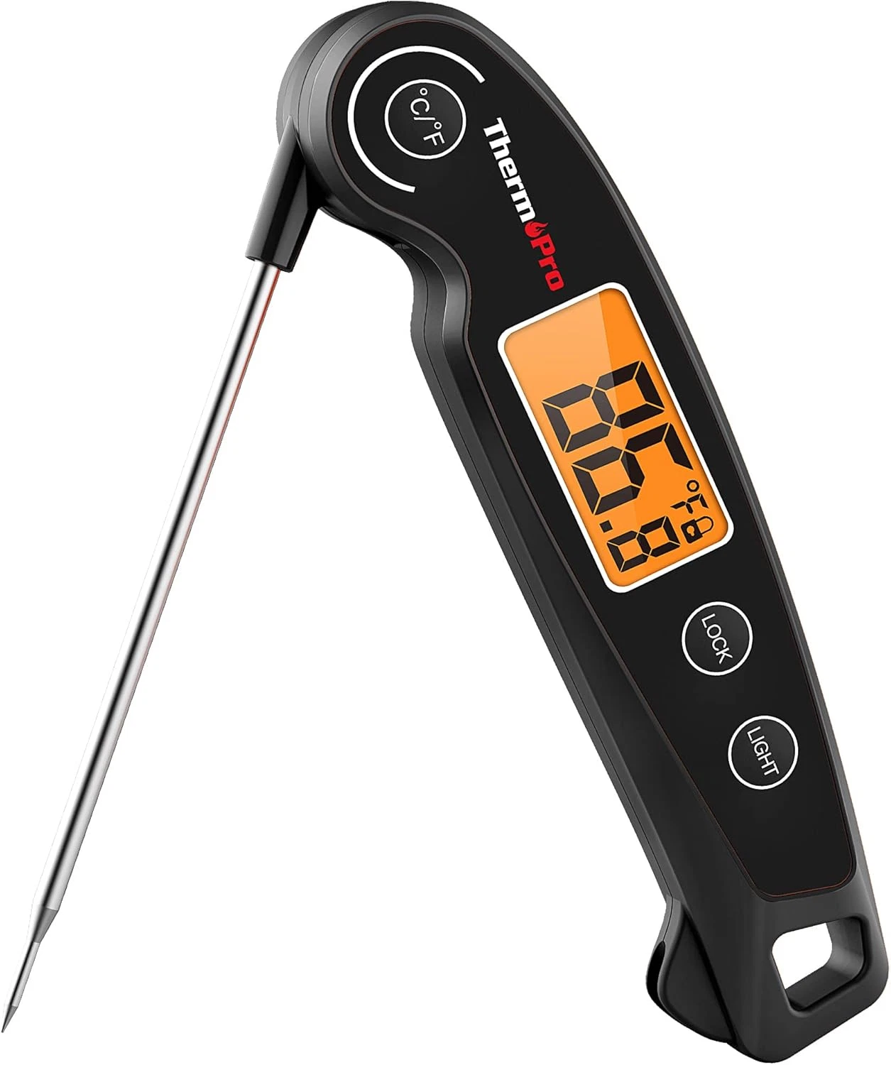 TP605 Instant Read Meat Thermometer Digital for Cooking, Waterproof Food Thermom