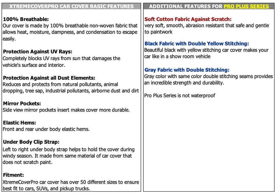 Xtremecoverpro Car Cover Fits 1997 1998 1999 2000 Mitsubishi Montero Sport - Image 4 of 4