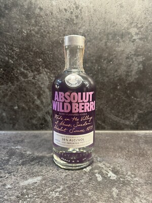 Absolut Vodka - Wild Berri - Limited Edition - full & sealed - 0,7l - 40% vol.