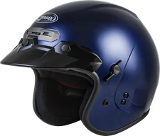 GMAX GM 32 Solid Motorcycle Helmet w/Sun Shield XL Blue G1320497