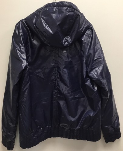 Nike CHICAGO BEARS NFL Team Apparel HOODED Full ZIP Blue JACKET COAT WOMENS XL - Picture 4 of 9