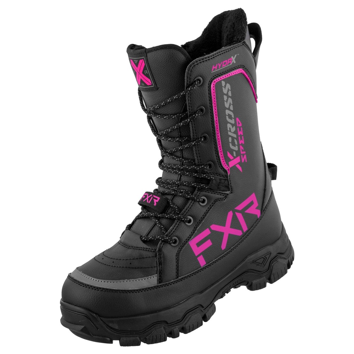 FXR ブーツ FXR X-Cross Speed Women's Snowmobile Boots - Black/Fuschia | eBay