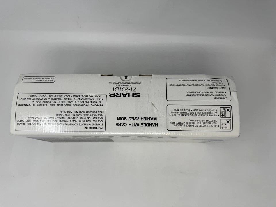 Sharp ZT-20TD1 Toner Original For Sharp Z20/Z21T/Z23/Z25 /Z26/Z27 - Image 3 of 4